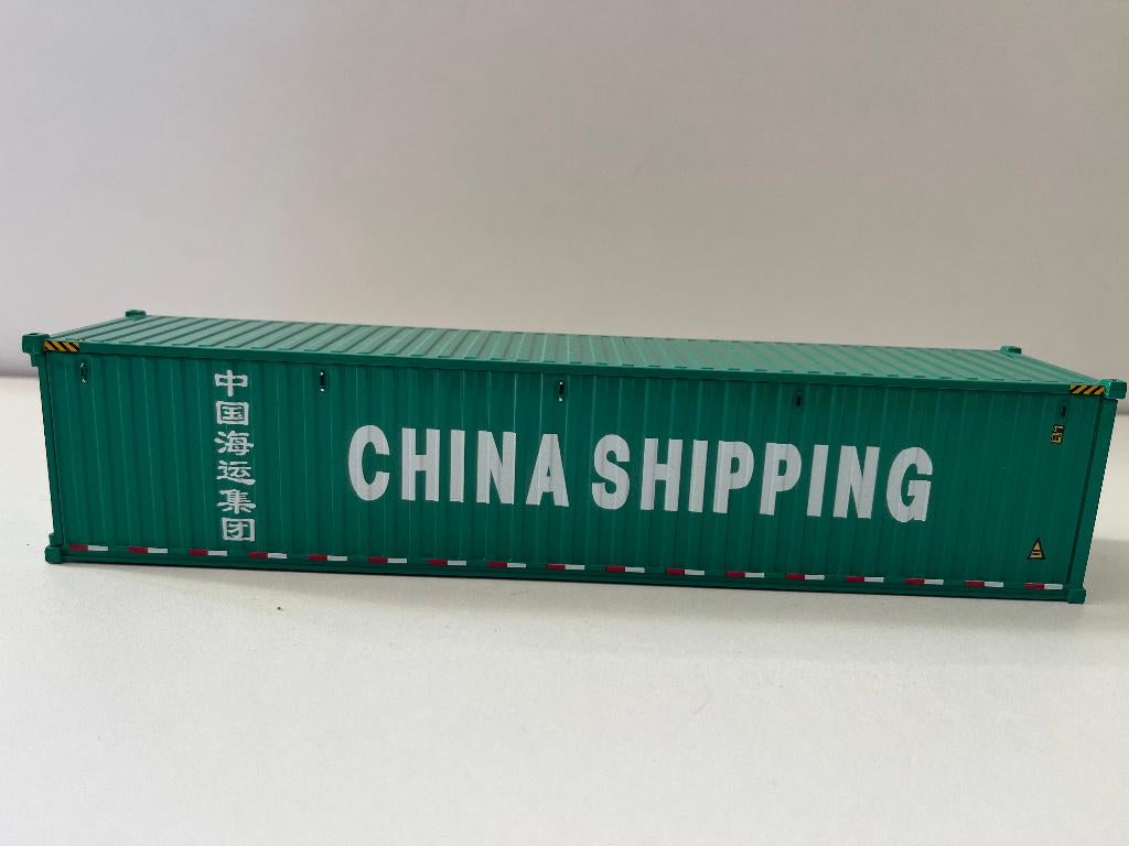 40 foot container van China Shipping van DiecastMasters, Ophalen of Verzenden, Zo goed als nieuw, Overige typen, Overige merken