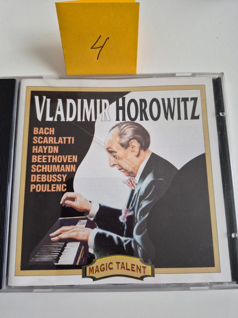 Vladimir Horowitz - Bach, Scarlatti, Haydn, Beethoven CD, Ophalen of Verzenden, Romantiek, Gebruikt, Orkest of Ballet