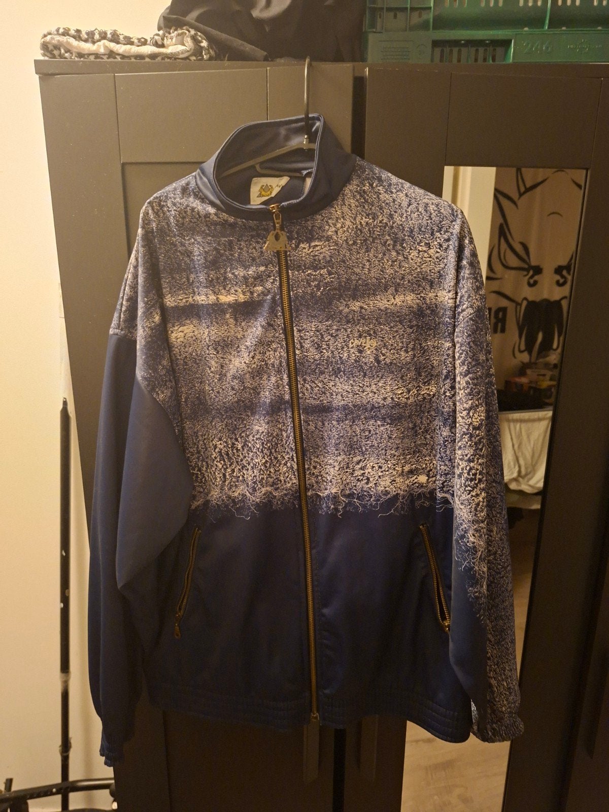Cavello Trainingsjack Maat 54 (L) - Blauw/Wit, Kleding | Heren, Jassen | Zomer, Maat 52/54 (L), Blauw, Cavello, Ophalen of Verzenden