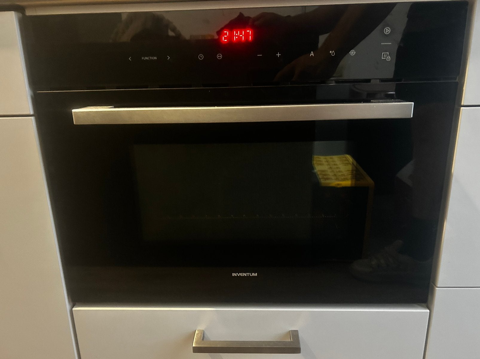 Inbouwoven Inventum, Witgoed en Apparatuur, Ovens, Ophalen, Zo goed als nieuw