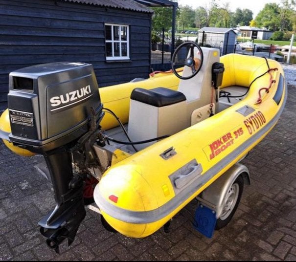 Suzuki 25 pk injectie bb motor  voor handige jongens., Ophalen, Gebruikt