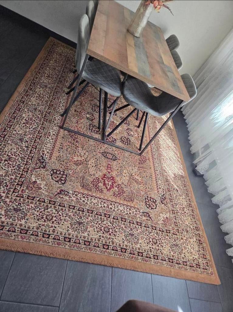Groot Vloerkleed 200x290 cm - 100% Polypropyleen, Gebruikt, Klassiek, Oosters, 200 cm of meer, Ophalen of Verzenden