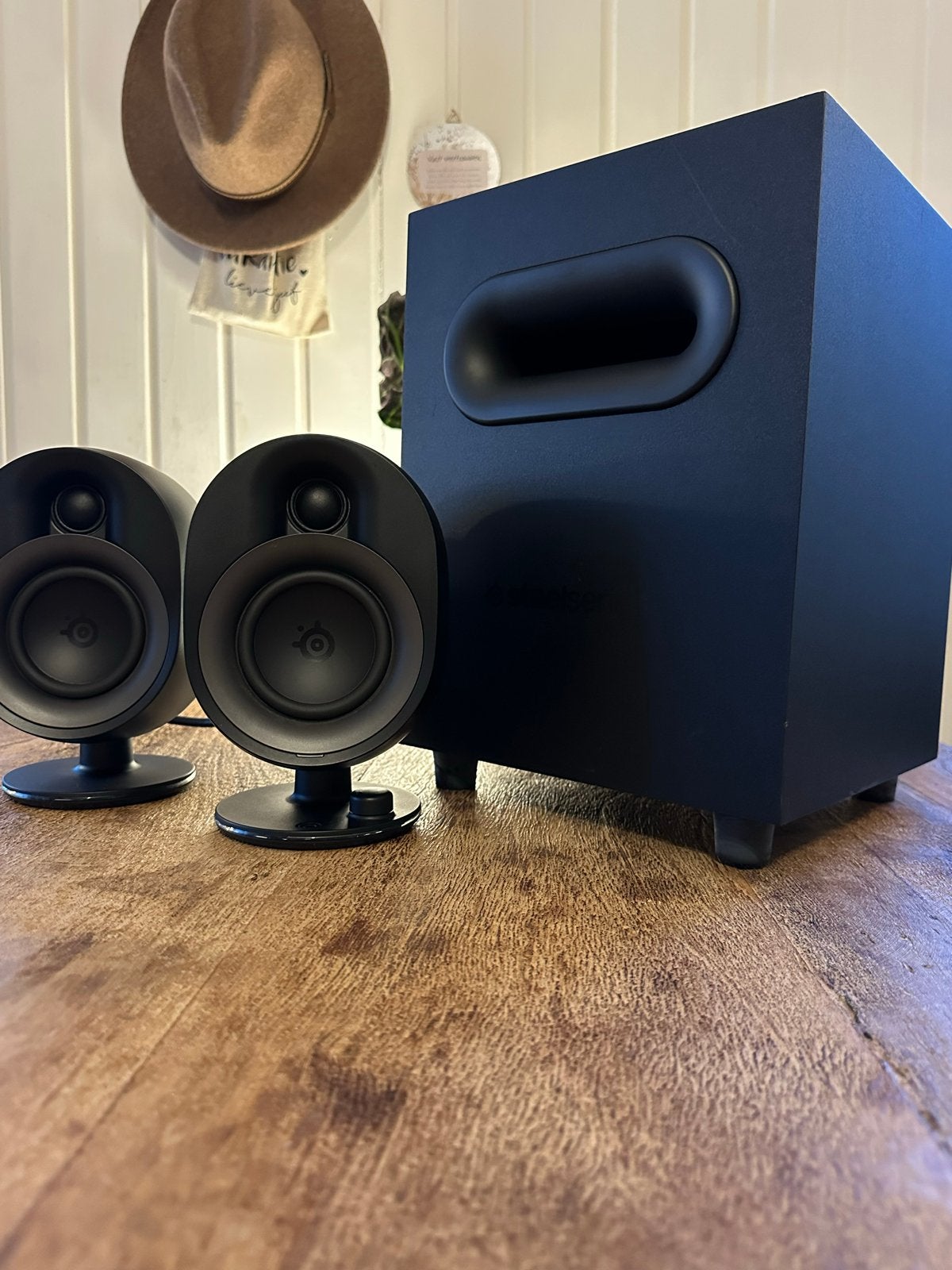 SteelSeries Arena 7 Geluidssysteem - Gaming Speakers, AUX-ingang, Speakerset, Zo goed als nieuw, Ophalen