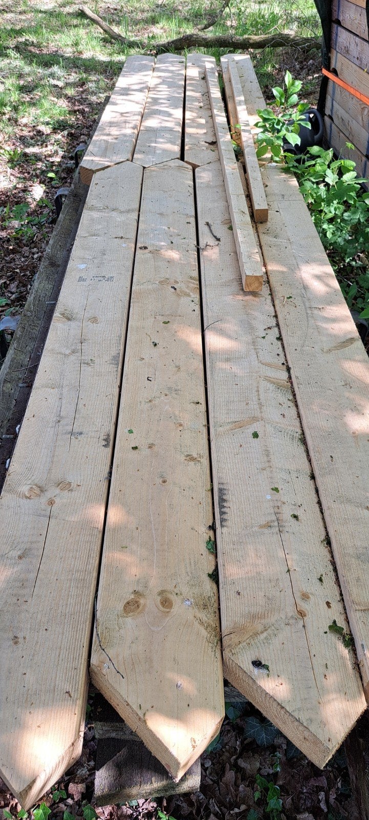 Balken, Tuin en Terras, Gaas en Draad, Ophalen of Verzenden, Minder dan 10 meter, Overige typen