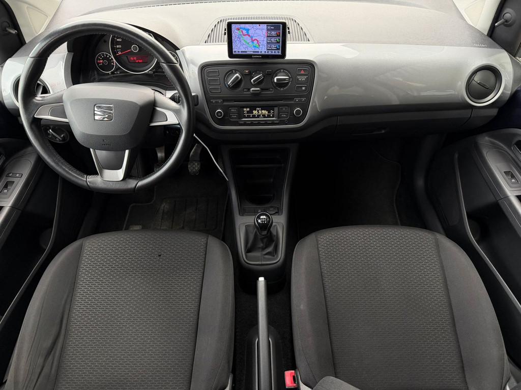 SEAT Mii 1.0 Style Sport|airco|Navi|Nieuw Apk, Auto's, Voorwielaandrijving, Gebruikt, 840 kg, Mii