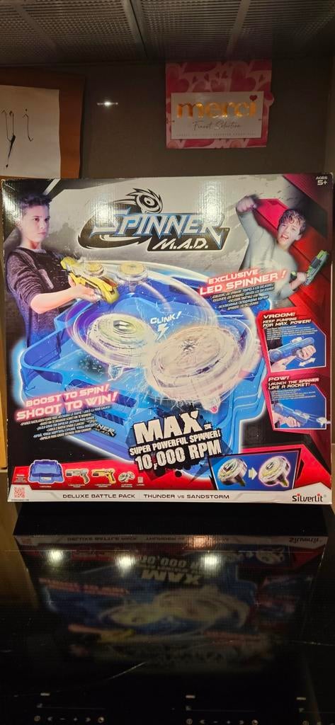 Silverlit Spinner M.A.D. Deluxe Battle Pack met licht, Ophalen of Verzenden, Nieuw, Jongen of Meisje