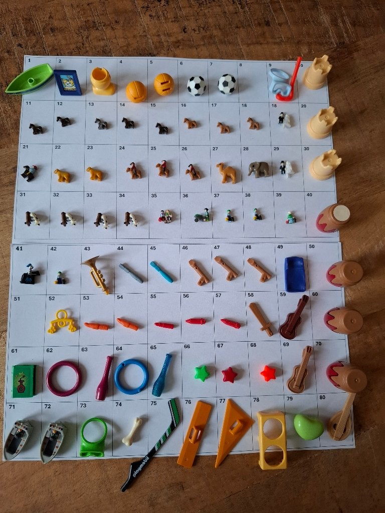 Playmobil diverse onderdelen 59 per stuk 0,10 euro, Ophalen of Verzenden, Gebruikt