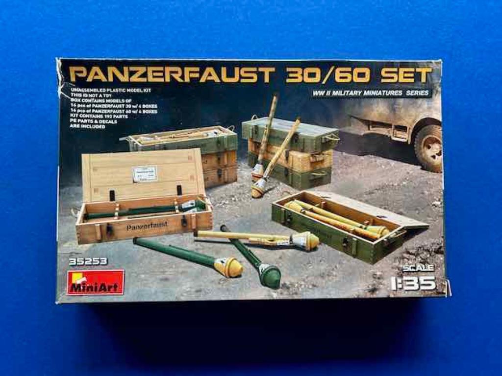 MiniArt	35253	Panzerfaust 30/60 Set	1/35, Ophalen of Verzenden, Nieuw, Groter dan 1:35