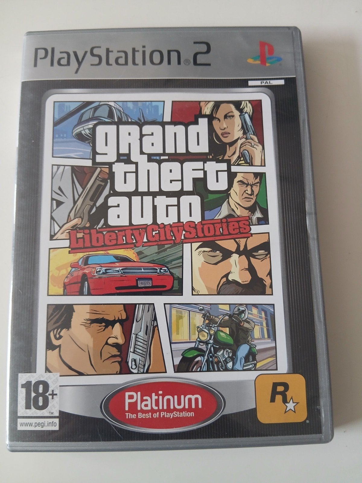 Grand Theft Auto Liberty City Stories - Playstation 2 Game, Avontuur en Actie, Vanaf 18 jaar, 1 speler, Ophalen of Verzenden