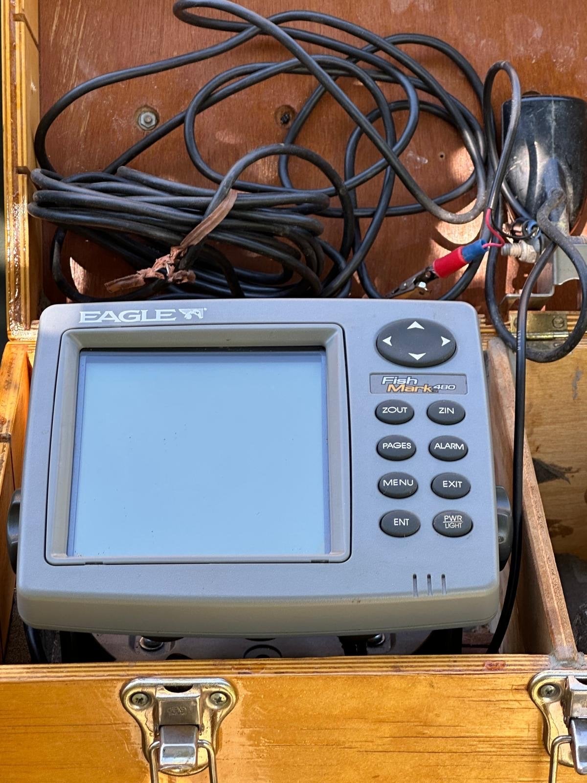 Eagle Fish Mark 480 Fishfinder/Dieptemeter, Watersport en Boten, Ophalen of Verzenden, Gebruikt, Overige typen