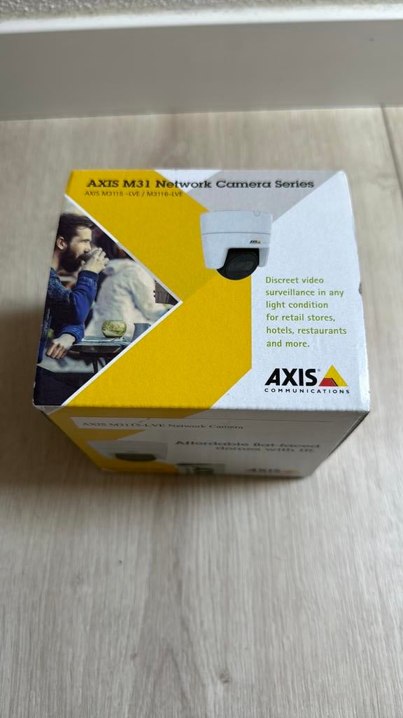 Axis m31115 - LVE / M3116 - LVE netwerk camera, Ophalen, Nieuw