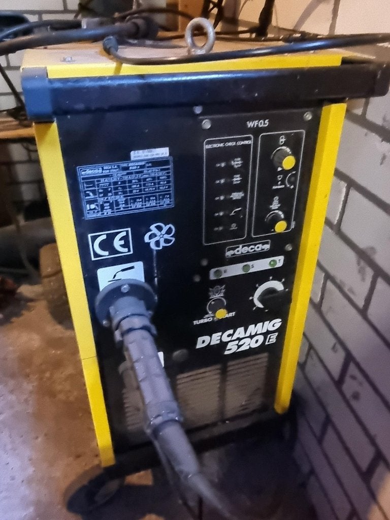 Deca Mig lasapparaat, Ophalen, Gebruikt, 250 ampère of meer, Co2