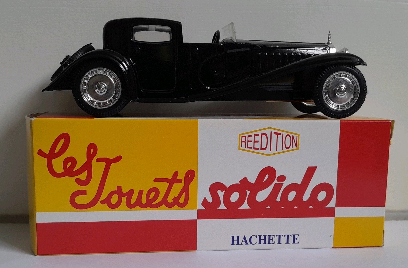 Solido Bugatti Royale Coupe de Ville 1/43 z.g.a.n., Ophalen of Verzenden, Zo goed als nieuw, Auto, Solido