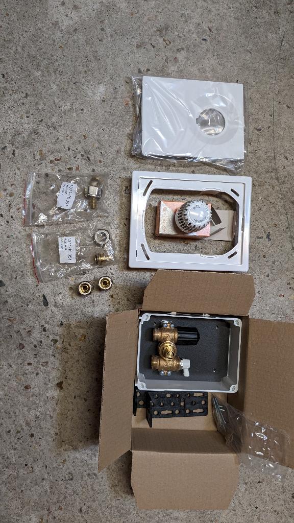 Heimeier RTL box vloerverwarming PE-RT-2 buis complete set, Doe-het-zelf en Verbouw, Verwarming en Radiatoren, Minder dan 30 cm