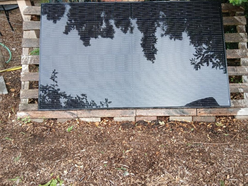 Zonnepaneel voor off-grid elektra, Tuin en Terras, Waterpompen, Ophalen, Zo goed als nieuw