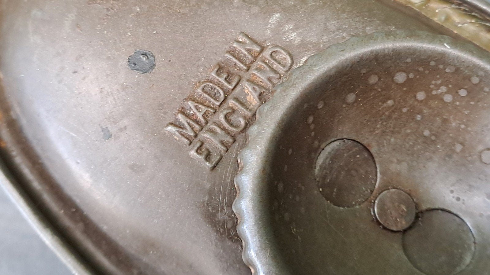 Antieke oliekannetje - Made in England, Ophalen of Verzenden