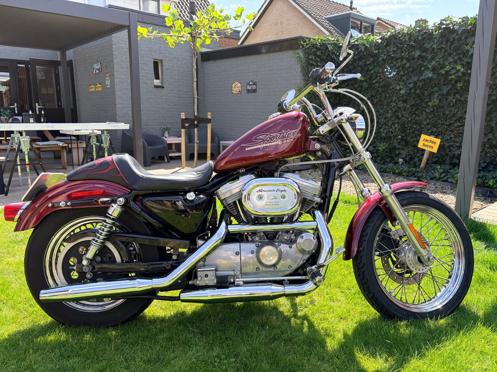 Harley Davidson Sportster 883 XLH uit 2001, 2 cilinders, Gebruikt, 883 cc, Particulier