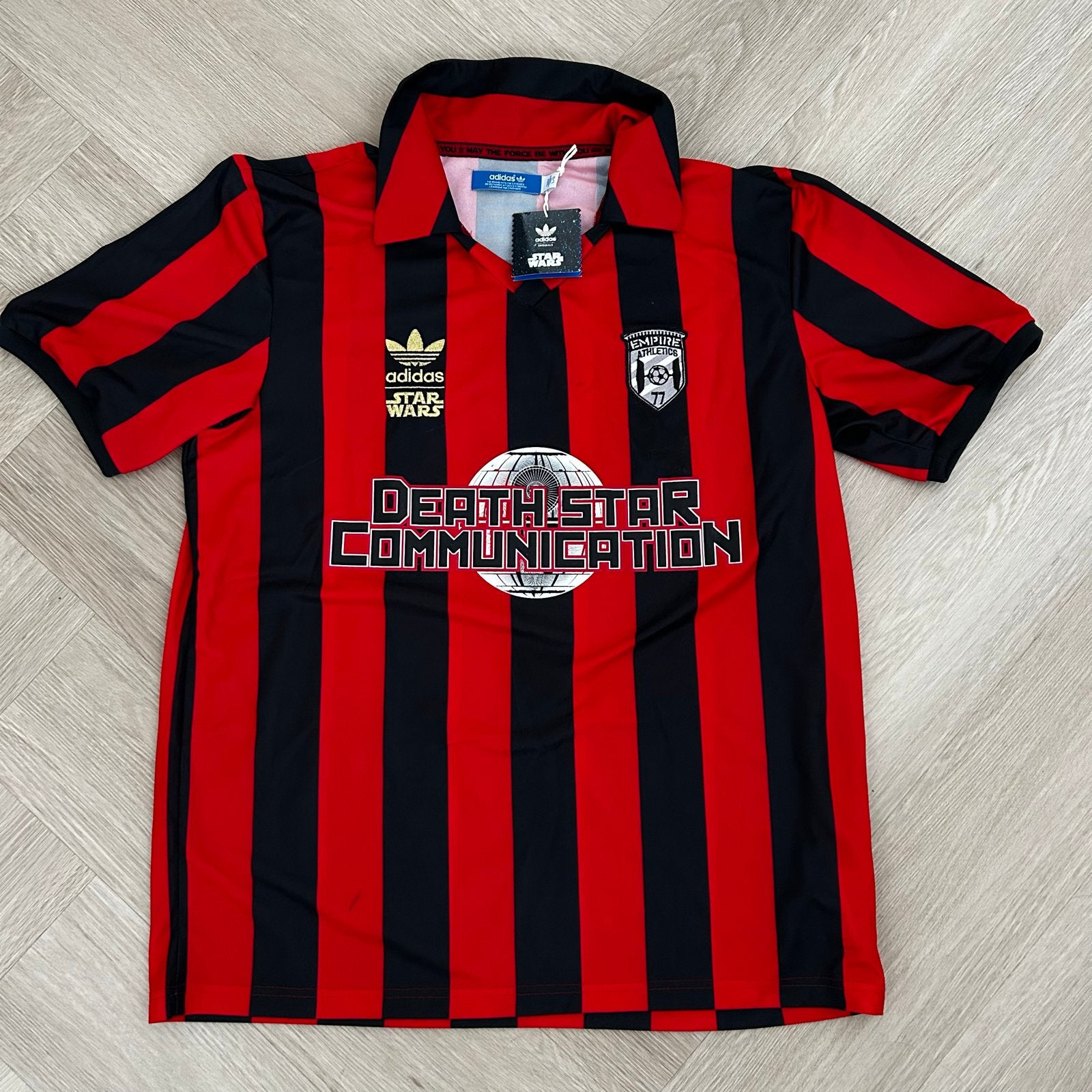 Adidas Star Wars Death Star Communication Voetbalshirt, Maat 52/54 (L), Meerkleurig, Nieuw, Ophalen of Verzenden