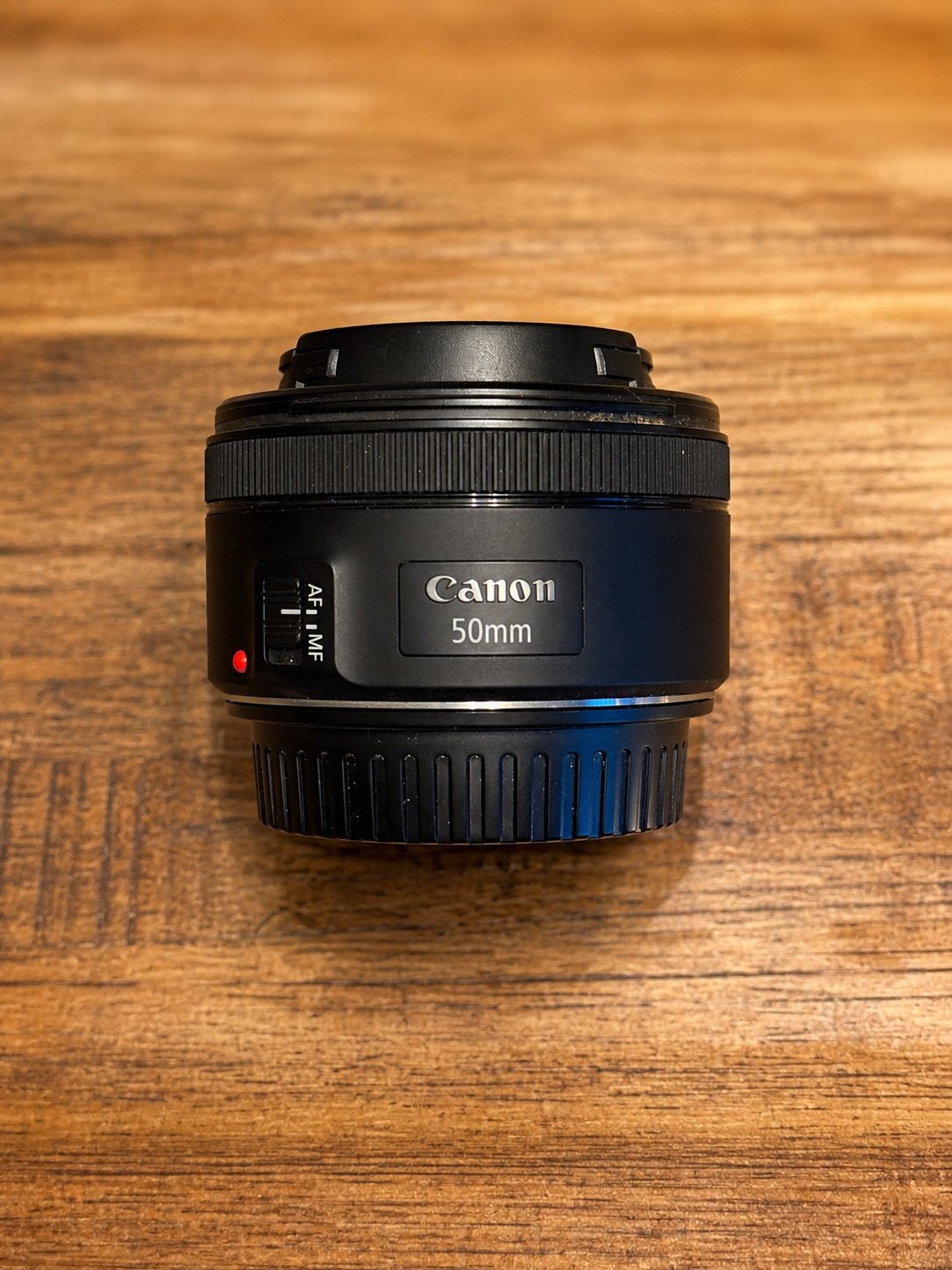 Canon EF 50mm f/1.8 STM – Zo goed als nieuw, Ophalen of Verzenden, Zo goed als nieuw, Telelens