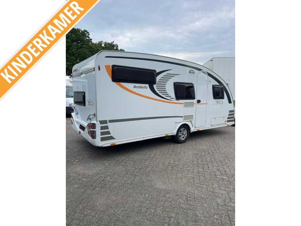 Dethleffs Aero Style 520 TK stapelbed, luifel, Caravans en Kamperen, Caravans, Rondzit, Luifel, Bedrijf, Dethleffs