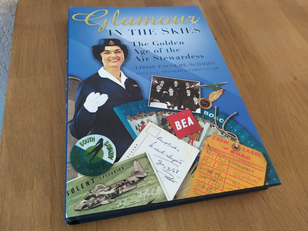 Glamour in the Skies - The Golden Age of the Air Stewardess, Ophalen of Verzenden, Gelezen, Vliegtuig
