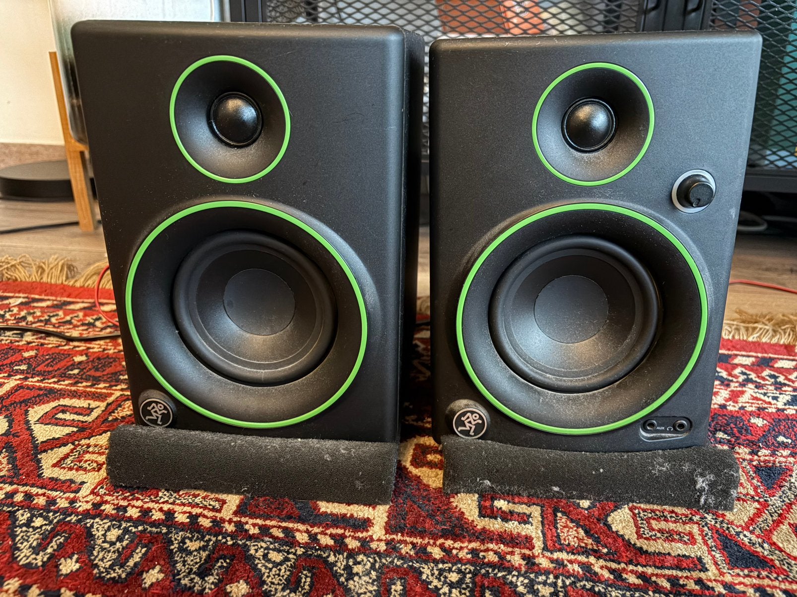 Mackie CR4 Studio Monitor Speakers, Audio, Tv en Foto, Studiomonitor, Gebruikt, Minder dan 60 watt, Ophalen
