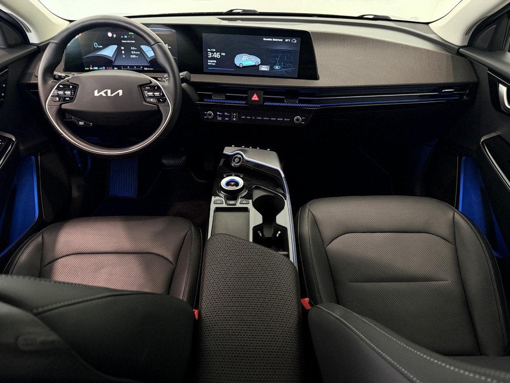 Kia EV6 Plus 77.4 kWh | 96,4% SOH | LED | Leder | Keyless |, Auto's, Kia, Automaat, 228 pk, Achterwielaandrijving, Gebruikt