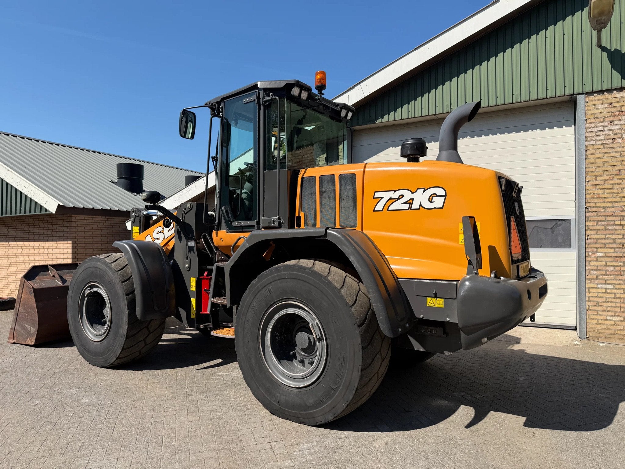 Case 721G 721G (bj 2017), Wiellader of Shovel