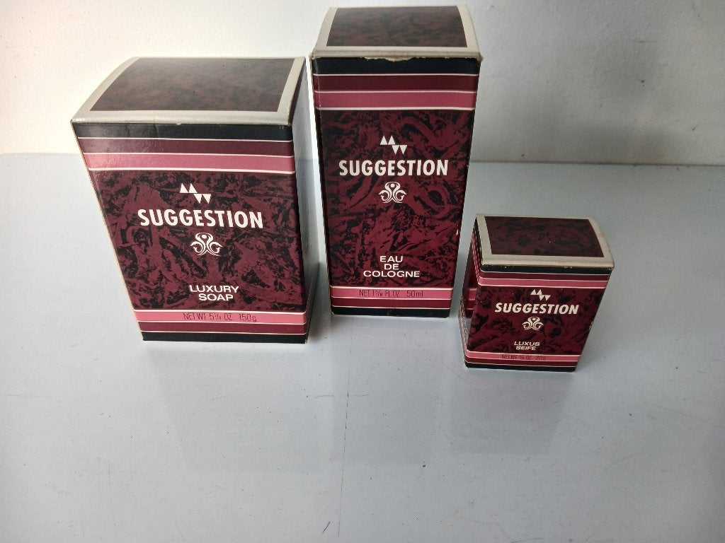 VINTAGE !!! Mäurer + Wirtz : Suggestion eau de cologne en, Verzamelen, Verzenden, Nieuw, Parfumfles, Gevuld