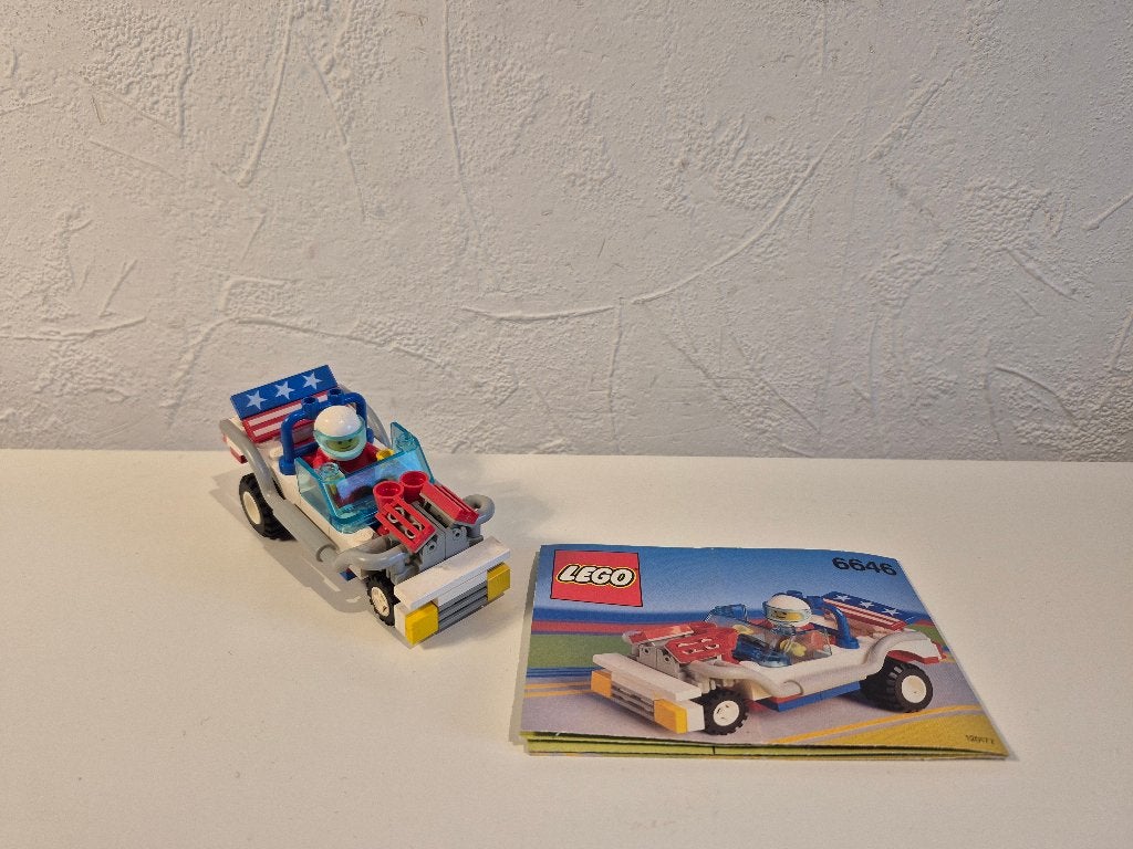 Lego Town 6646 Screaming Patriot, Kinderen en Baby's, Speelgoed | Duplo en Lego, Gebruikt, Lego, Ophalen of Verzenden, Compleet