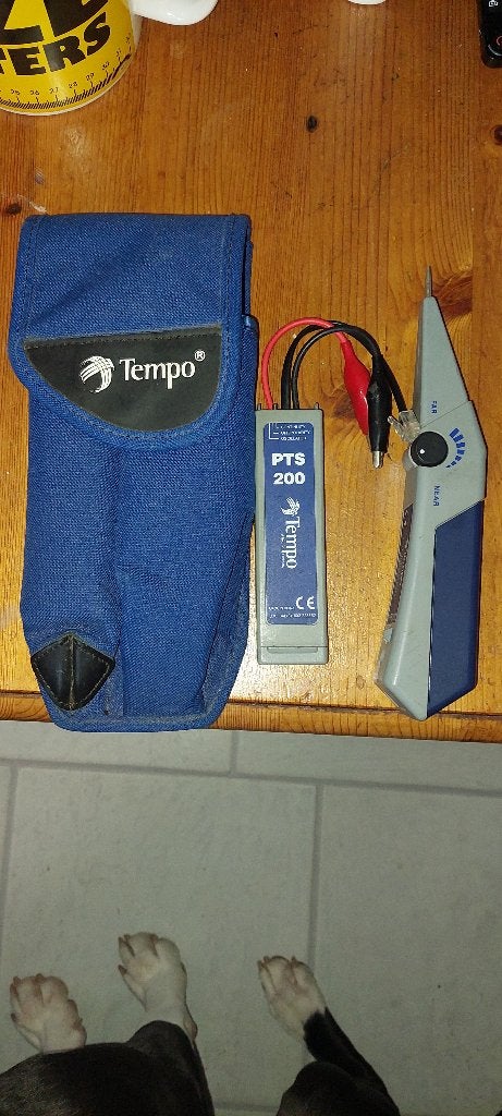 Tempo kabel/ draad tracer, Ophalen of Verzenden, Gebruikt, Multimeter