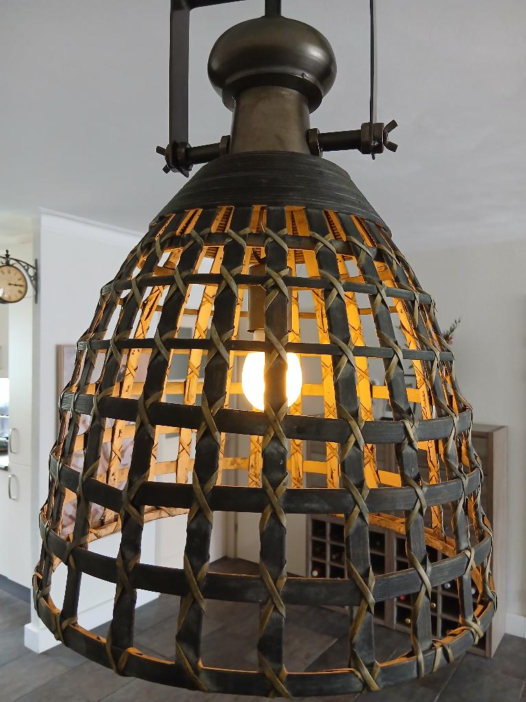 Industriële lamp, Huis en Inrichting, Ophalen, Zo goed als nieuw, Overige materialen, 75 cm of meer