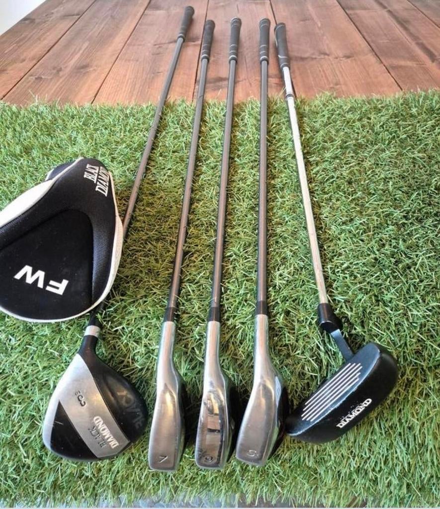 Black Diamond heren golfset, Ophalen of Verzenden, Gebruikt, Set