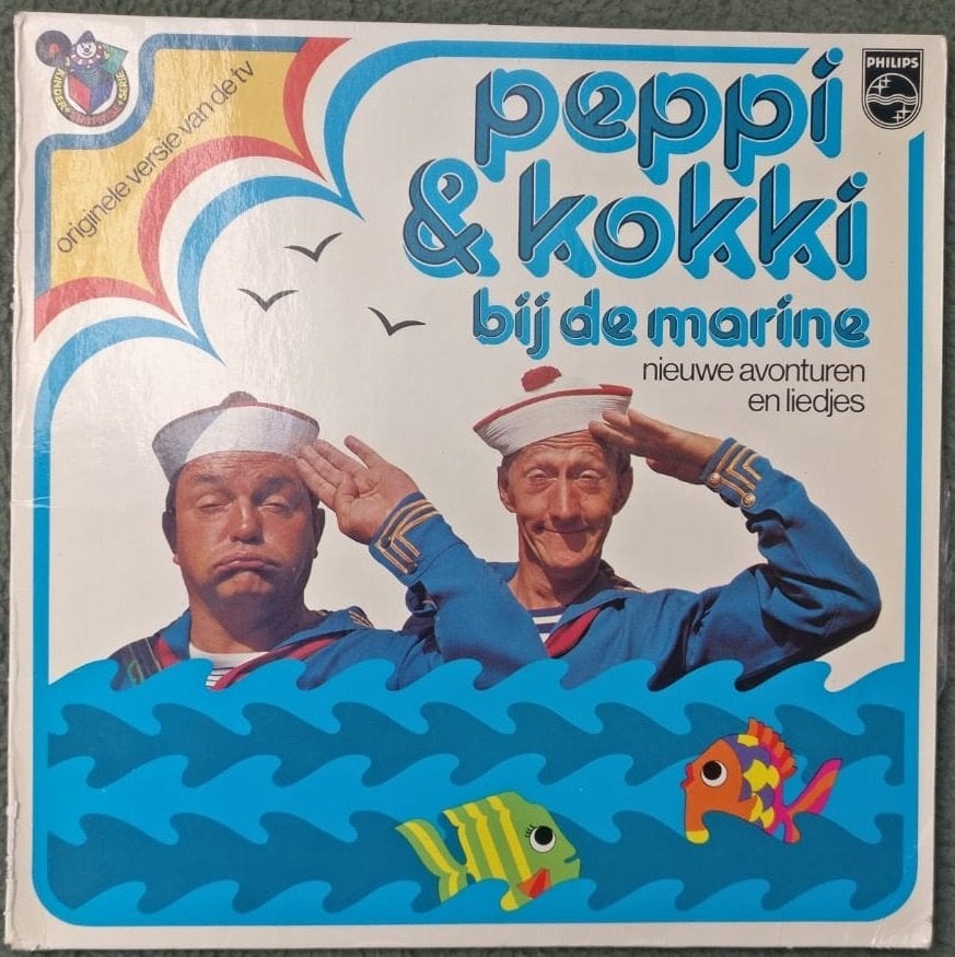 Peppie & Kokki bij de marine. Nieuwe avonturen en liedjes, Ophalen of Verzenden, Gebruikt, 12 inch, Muziek