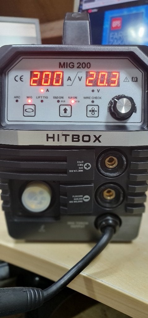 Hitbox Mig lasmachine, nieuwe van 200A, Ophalen, Nieuw, 150 tot 250 ampère, Co2