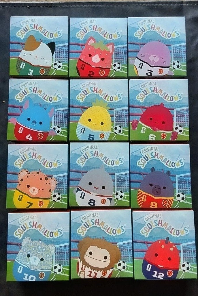 McDonalds  Happy Meal WK set  compleet12 Squishmallows nieuw, Ophalen of Verzenden, Nieuw