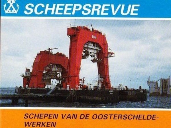 Meylof - Schepen van de Oosterscheldewerken, Ophalen of Verzenden, Zo goed als nieuw, Boek of Tijdschrift