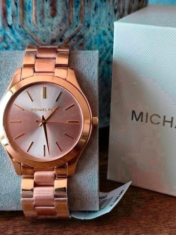 Prachtige Michael kors horloge mk watch nieuw, Overige merken, Staal, Staal, Polshorloge