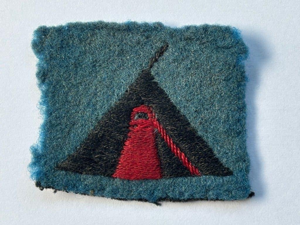 WW2 British 59th STAFFORDSHIRE INFANTRY DIVISION Patch WW2, Ophalen of Verzenden, Landmacht, Engeland, Embleem of Badge