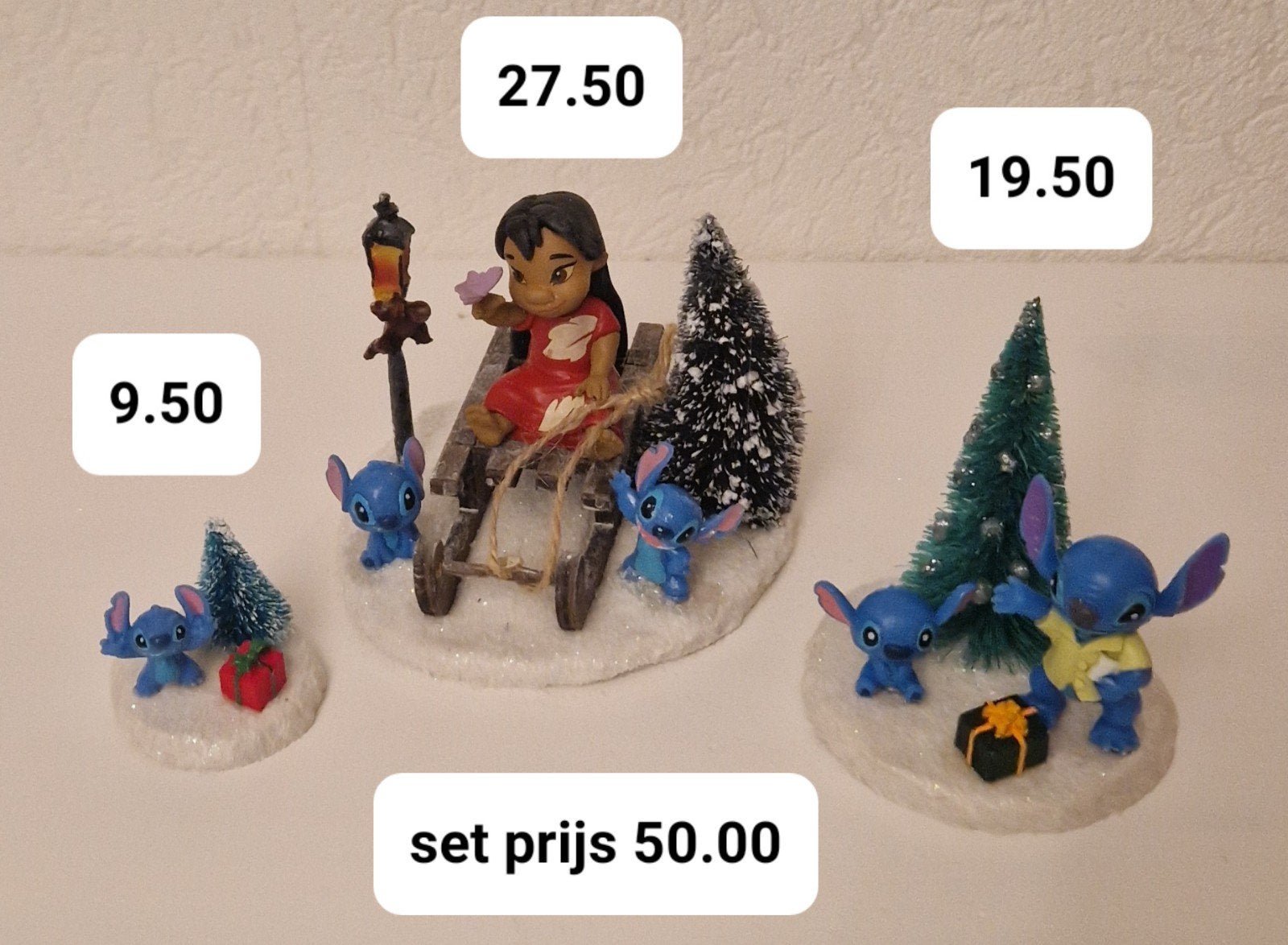 Disney :
Stitch en Lilo beeldjes, Ophalen of Verzenden, Nieuw