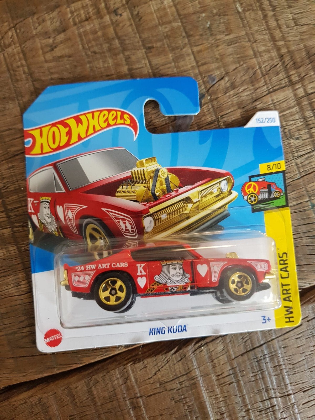 Hot Wheels King Kuda '24 HW Art Cars 152/250, Ophalen of Verzenden, Nieuw
