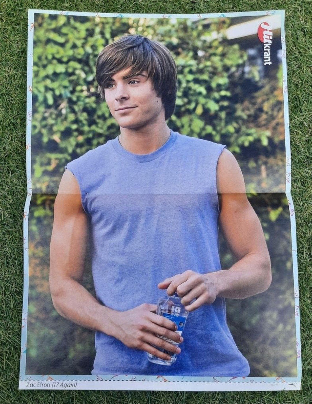 Poster 2x A4 Hitkrant 2009 Zac Efron / The Killers / Levi, Verzamelen, Ophalen of Verzenden, Gebruikt, A1 t/m A3, Film en Tv