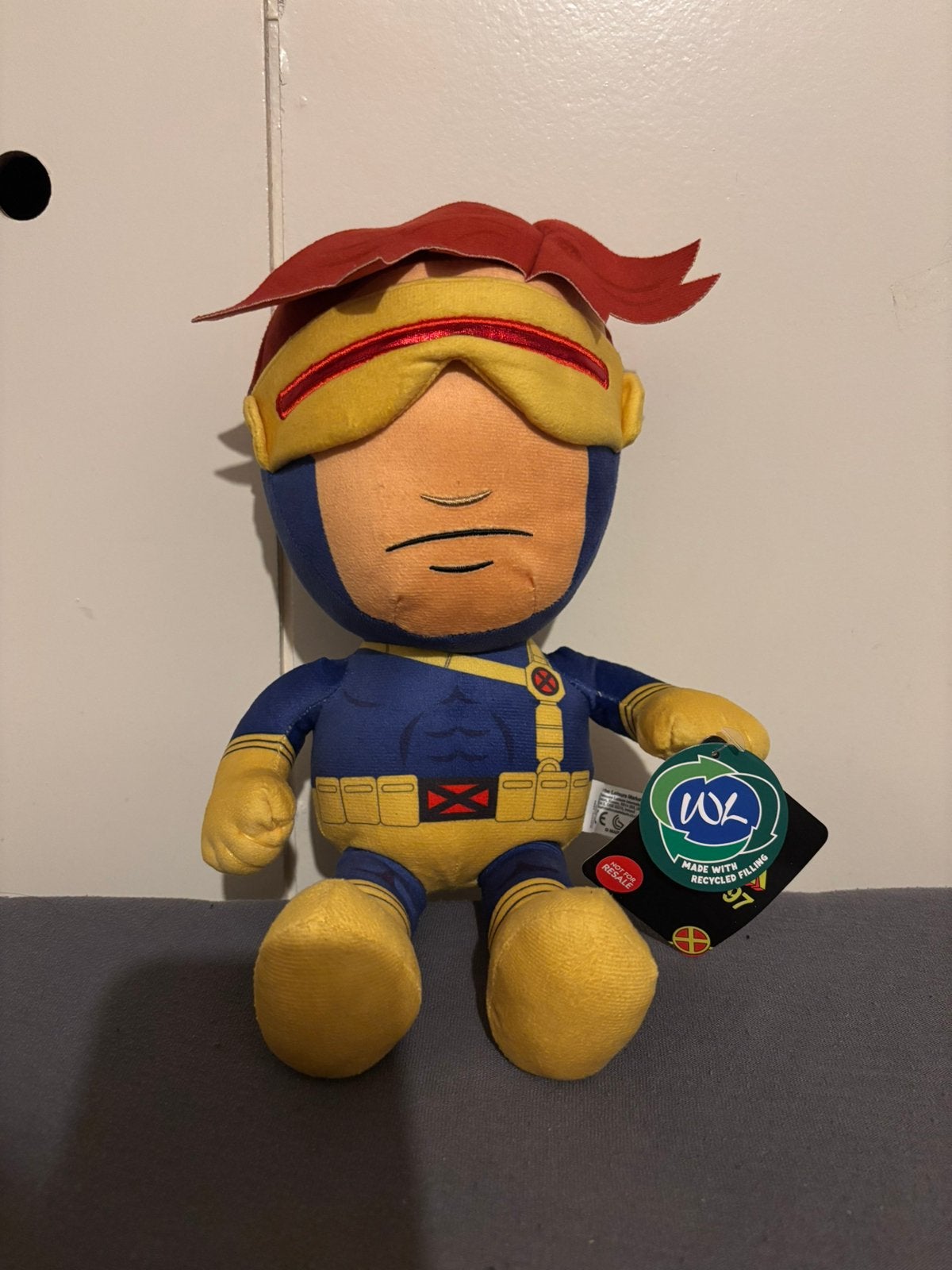 Cyclops knuffel X-men, Ophalen of Verzenden, Zo goed als nieuw, Overige typen