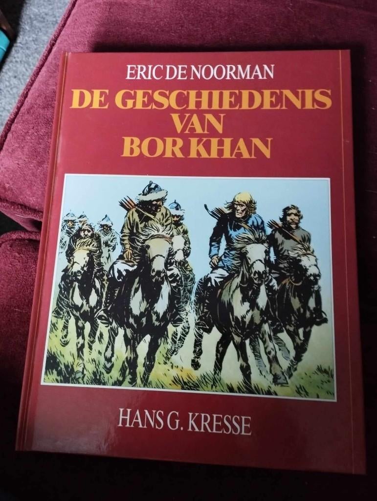 Eric de noorman , de geschiedenis van bor khan hc, Boeken, Stripboeken, Eén stripboek, Ophalen, Zo goed als nieuw, HANS G. KRESSE