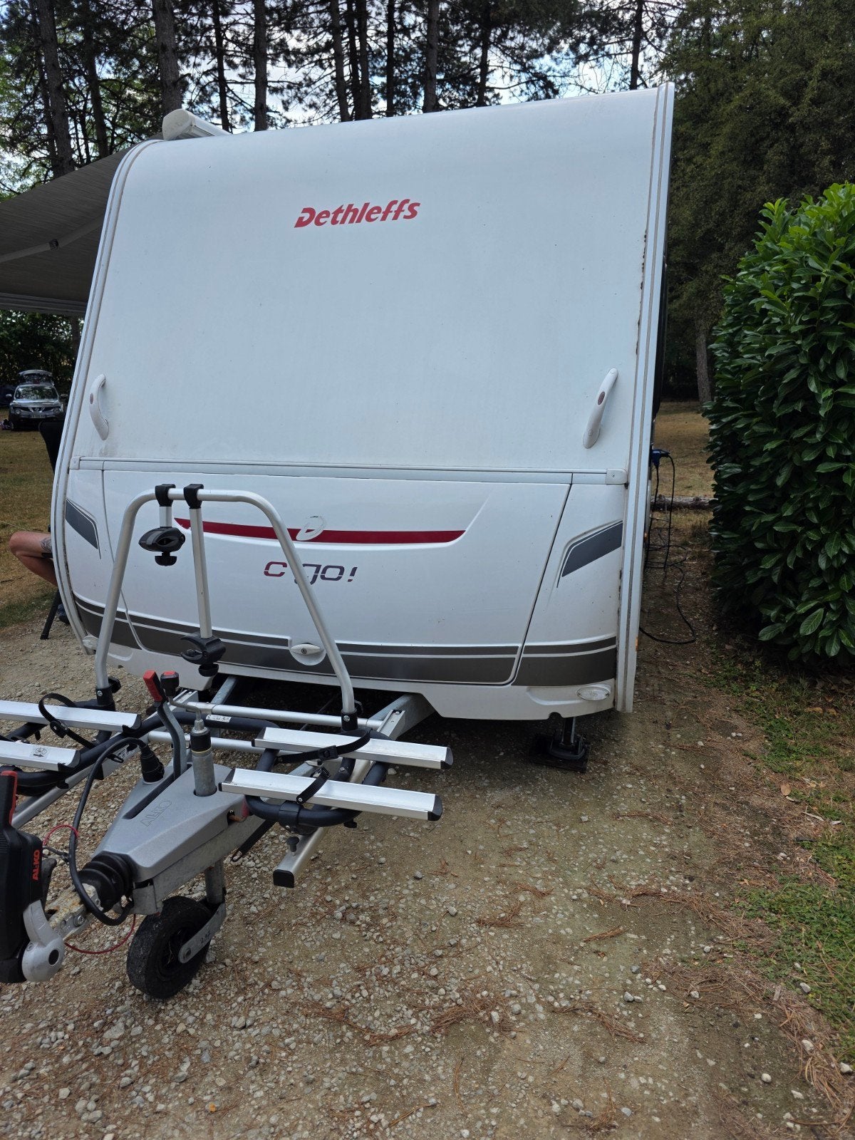 Dethleffs C'go 475 EL  caseteluivel airco moever, Treinzit, Particulier, Tot en met 4, 1000 - 1250 kg