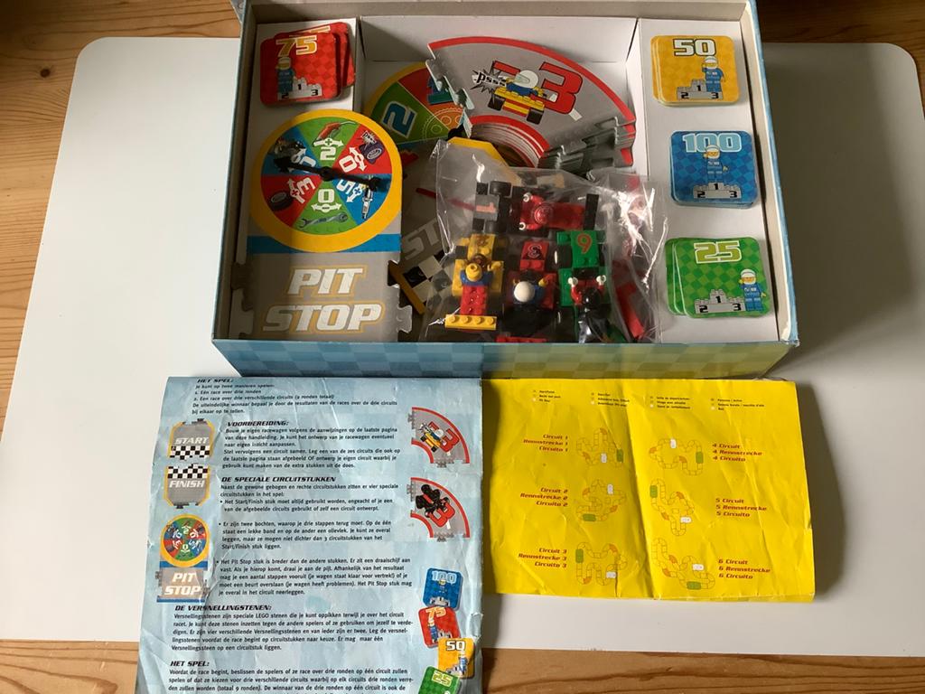 Lego spel Lego racers uit 2001, Ophalen, Gebruikt, Complete set, Lego