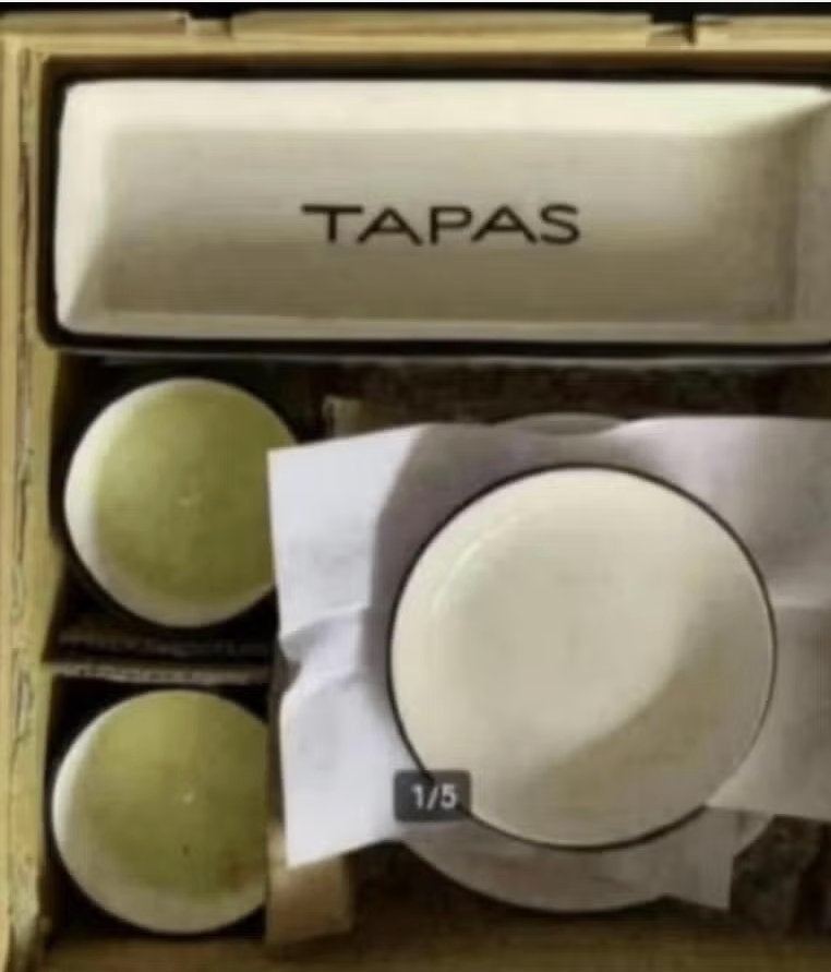 Tapasset, set tapas spullen; ongebruikt, Ophalen of Verzenden, Zo goed als nieuw, Overige stijlen