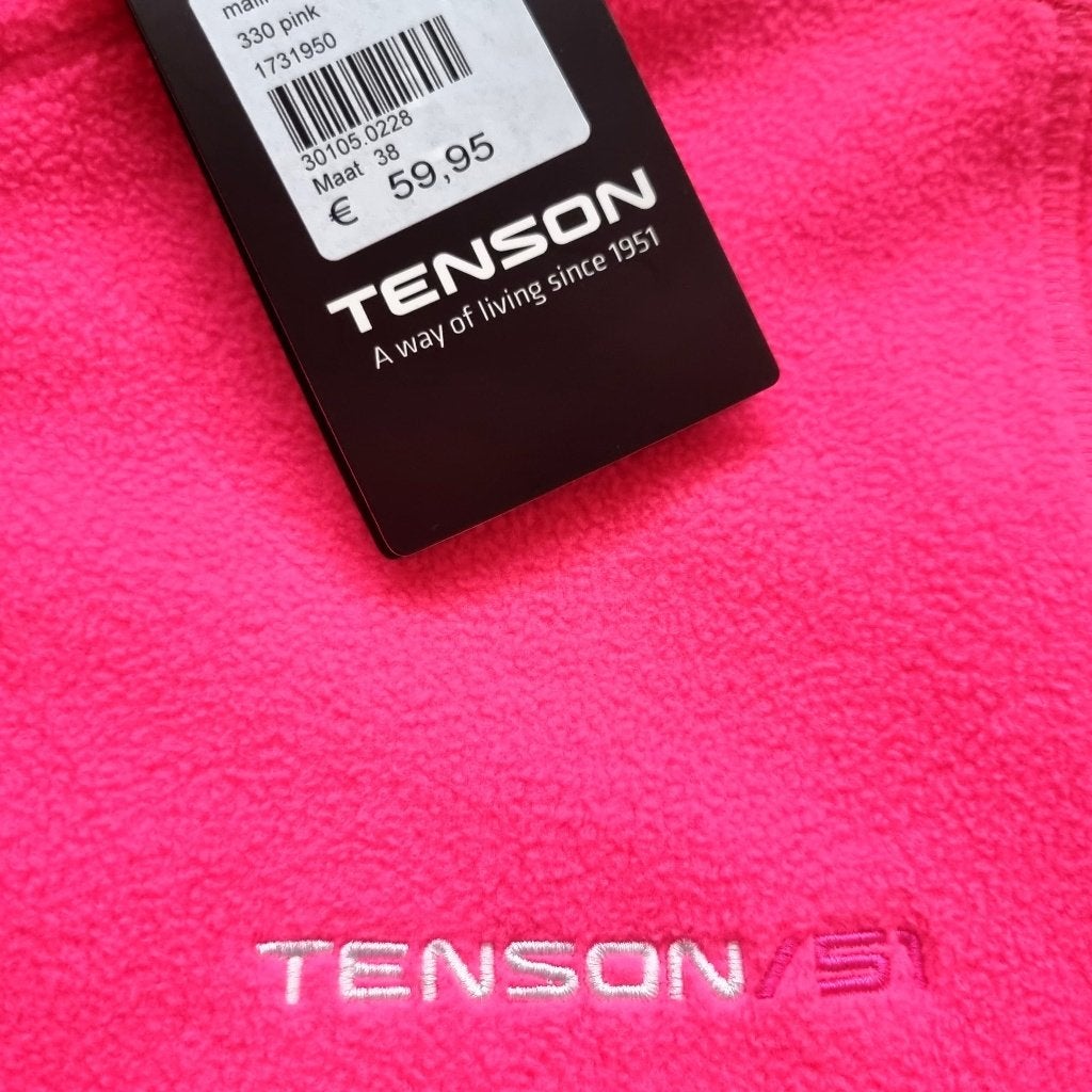 NIEUW; TENSON fleecejas dames MAAT 38, Kleding | Dames, Maat 38/40 (M), Ophalen of Verzenden, Roze, TENSON