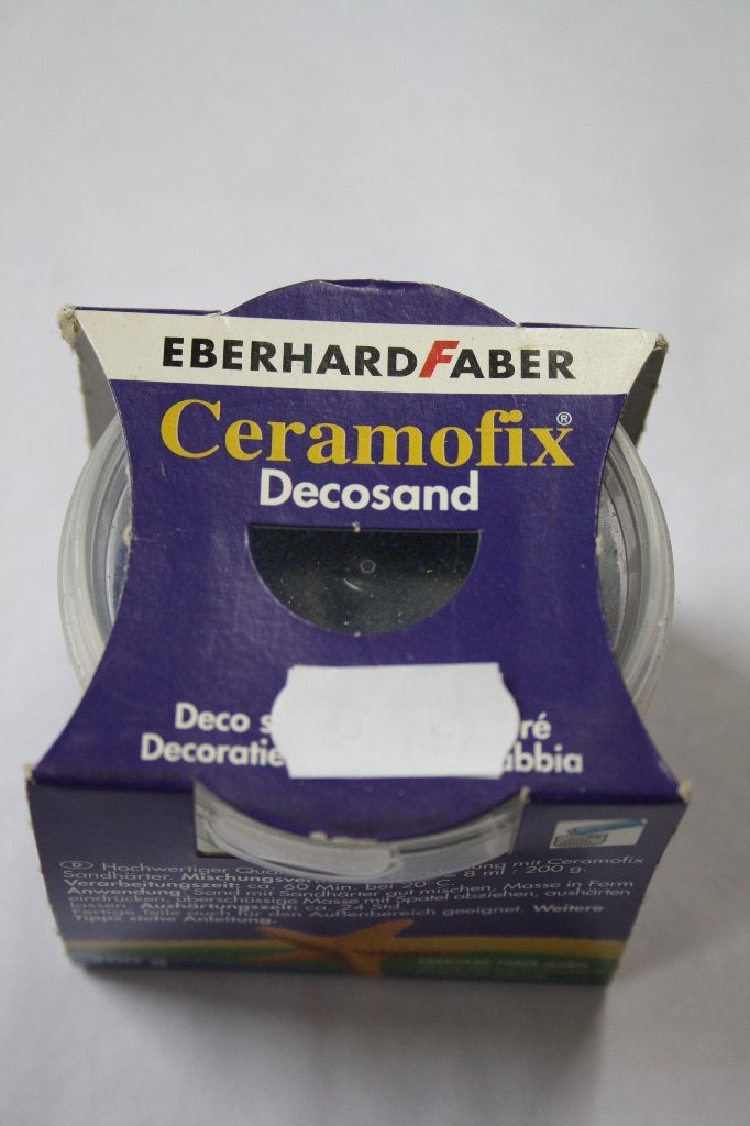 3 stuks eberhard faber decosand korrel blauw 200gram, Verzenden, Nieuw, Overige materialen, Blauw