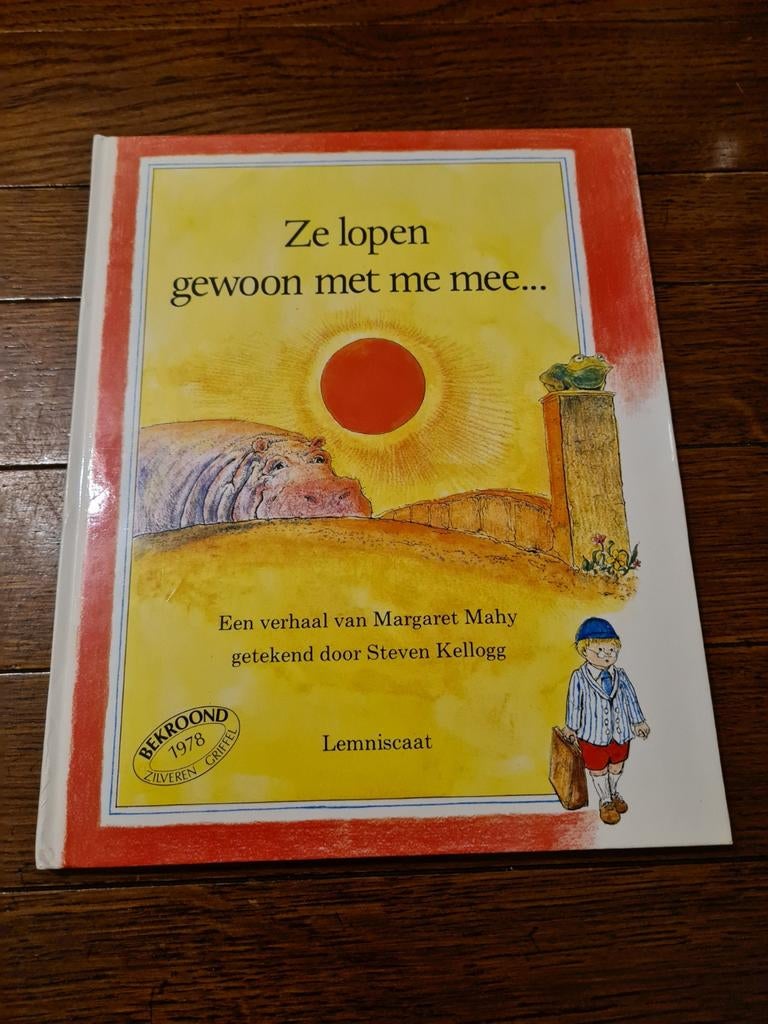 Margaret Mahy- Ze lopen gewoon met me mee, Boeken, Ophalen of Verzenden, Zo goed als nieuw